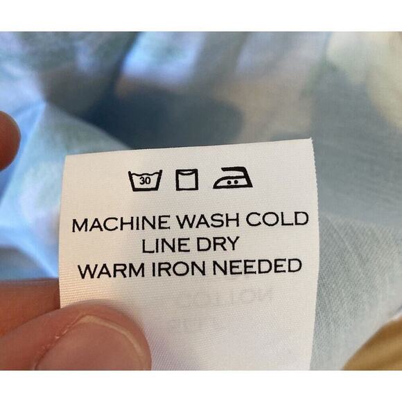 Draper James Floral Sleeveless Dress Size 2 Women’s Blue - Picture 4 of 7